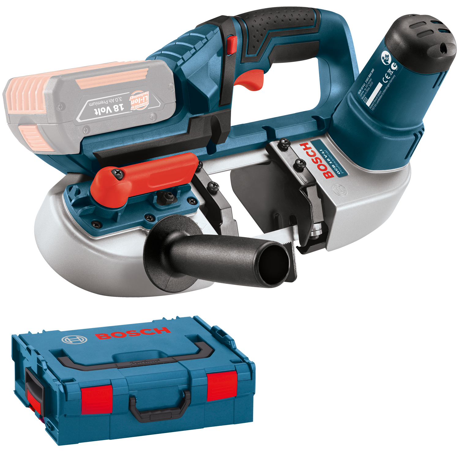 Cordless band saw BOSCH GCB 18 VLI Professional + LBoxx 06012A0301